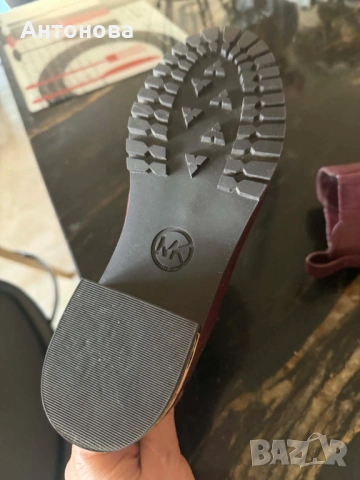 Продавам дамски боти от естествена кожа на Michael Kors като нови, снимка 9 - Дамски боти - 54015331