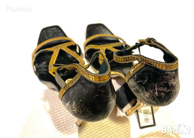 Дамски сандали VERSACE ORIGINAL, снимка 12 - Дамски елегантни обувки - 45916860