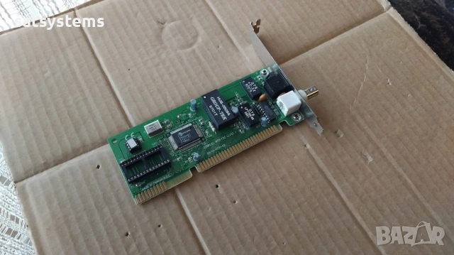 DAVICOM 05-01-0231-02 16-bit ISA Network Adapter Card , снимка 4 - Мрежови адаптери - 53404010