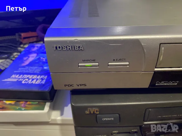 VHS Toshiba v829f, снимка 3 - Плейъри, домашно кино, прожектори - 47109723