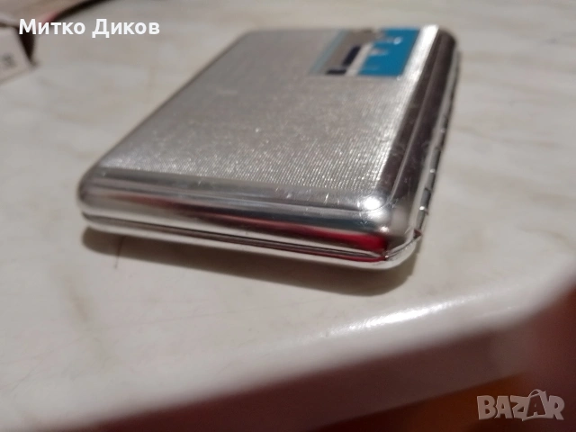 Алуминиева табакера нова от соца СССР Ленинград, снимка 2 - Други ценни предмети - 53964154