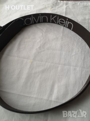 Оригинален колан CALVIN KLEIN, 80 см  /362/, снимка 4 - Колани - 46480148