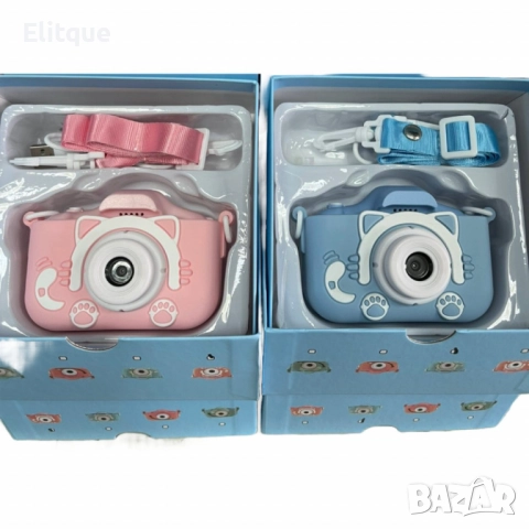 Детски цифров фотоапарат 1080P  – Идеалният подарък за малки фотографи