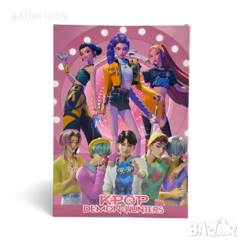 Фигура KPop Demon Hunters – Zoey / Зоуи, кукла за фенове на K-pop, снимка 3 - Фигурки - 52655979