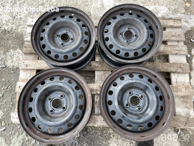15 джанти 4х100 Kia Rio Picanto Suzuki Ignis Toyota Yaris Opel Agila Cruze 5,5J et36