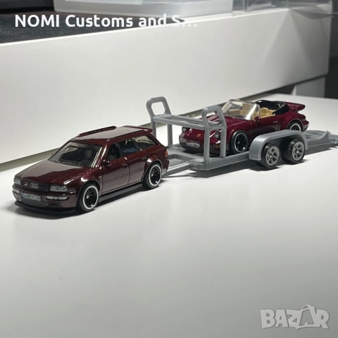 Hot Wheels Porsche 911 Turbo & Audi Rs2 Avant