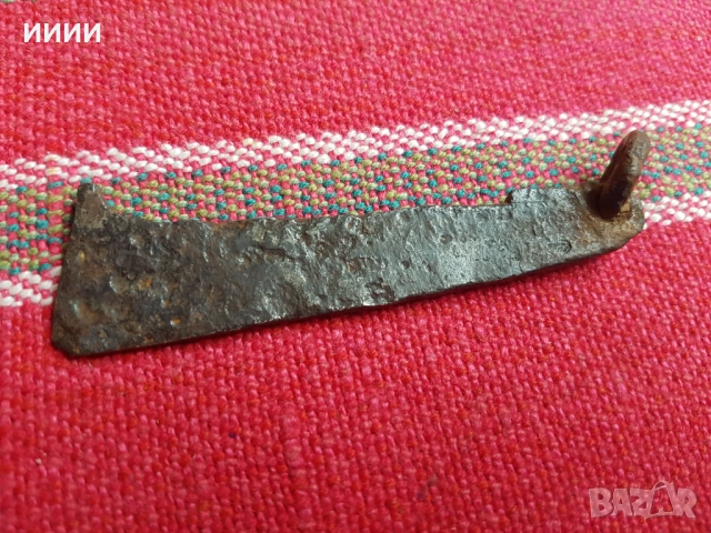 Чакмак огниво с халка, снимка 2 - Антикварни и старинни предмети - 53845924