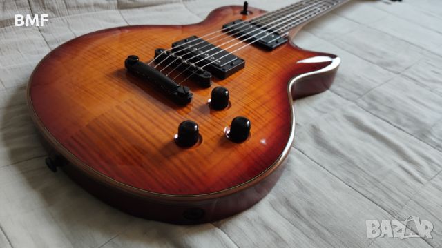 Нова Lag Imperator 500 Honeyburst с ъпгрейди, снимка 4 - Китари - 45385250