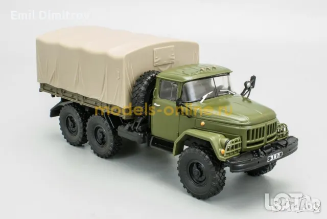 Умален модел на ЗИЛ-131 в мащаб 1:43, снимка 4 - Колекции - 50182933