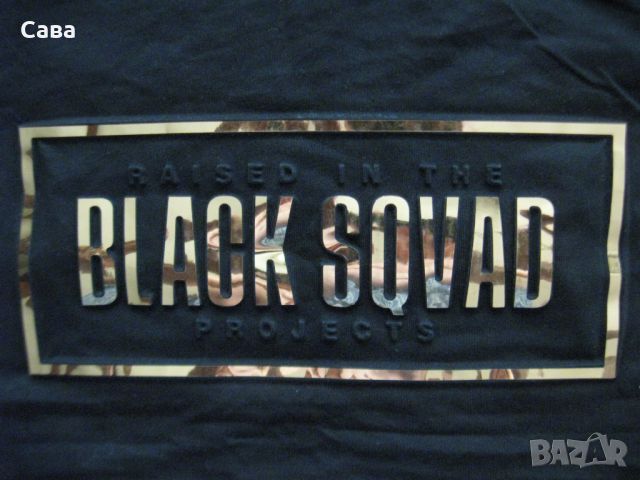 Тениска BLACK SQUAD  мъжка,Л, снимка 4 - Тениски - 46644234