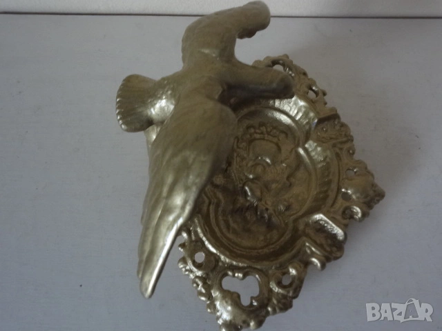 Арт пепелник от бронз, снимка 6 - Антикварни и старинни предмети - 53078114