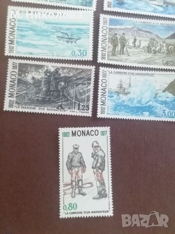 Монако 1977, снимка 2 - Филателия - 46159707