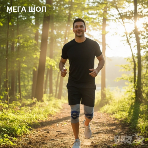 Универсална еластична наколенка Vbosi 7780B – стабилност, комфорт и защита при натоварване, снимка 3 - Други - 52696542