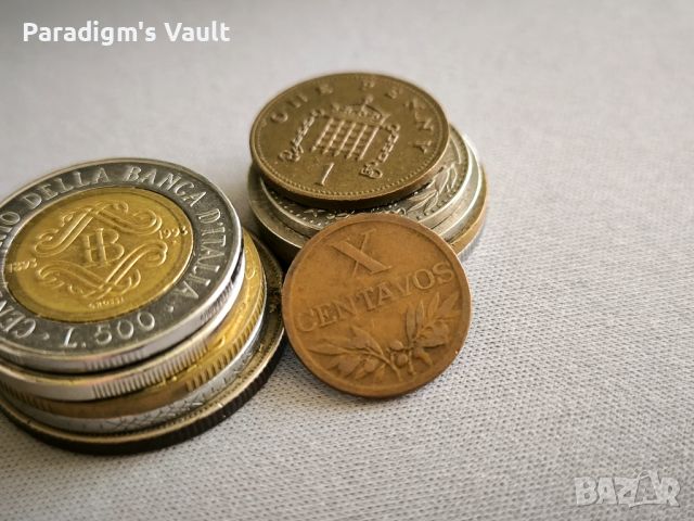 Монета - Португалия - 10 центавос | 1951г., снимка 1 - Нумизматика и бонистика - 45492234