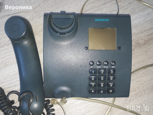 Стационарен телефон Siemens, снимка 2 - Стационарни телефони и факсове - 53474369
