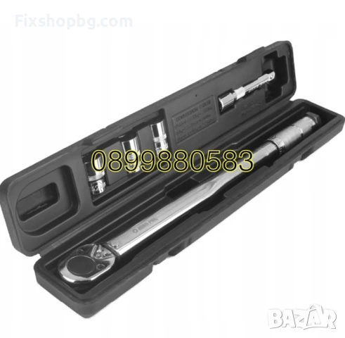 Динамометричен ключ Mar-Pol-1/2-28-210nm с удължител и вложки, снимка 7 - Други инструменти - 51196532