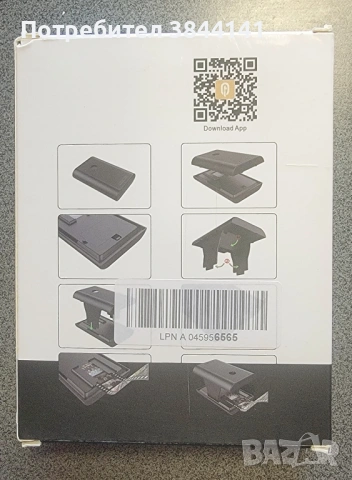 Мобилен скенер за филми и диапозитиви, 35 мм, LED осветление, сгъваем!, снимка 2 - Чанти, стативи, аксесоари - 53041387