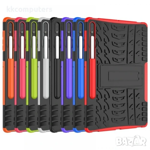 Samsung Galaxy Tab S7 Lite T730 / T735 & S7+ T970 / T976B Удароустойчив Калъф и Протектор, снимка 14 - Калъфи, кейсове - 51126959