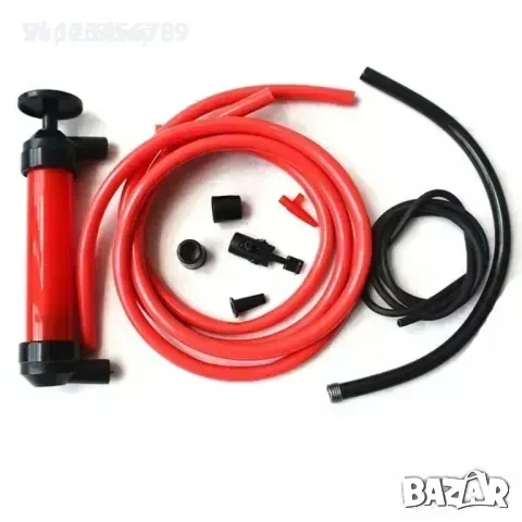 Ръчна помпа за течности и въздух масло гориво бензин дизел вода