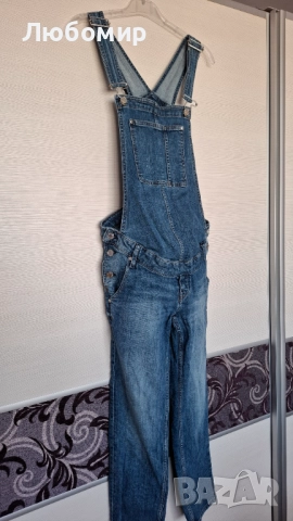 Продавам дънков гащиризон за бременни 