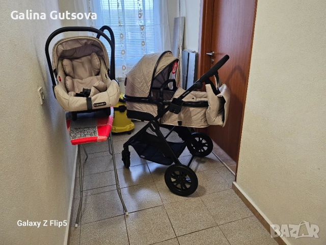 Продавам комбинирана количка Chipolino harmony, снимка 4 - Детски колички - 53747073