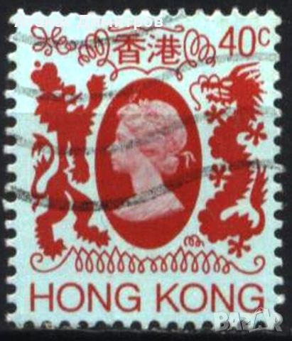 Клеймована марка Кралица Елизабет II 1982 от Хонг Конг, снимка 1 - Филателия - 45556174