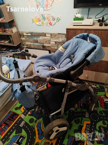 Бебешка количка 3 в 1 Onio Galaxy, снимка 8 - Детски колички - 53985323