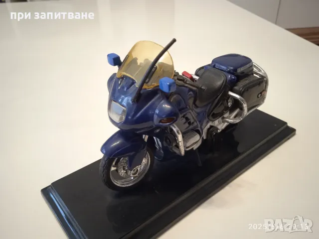 Мотор 1/18, BMW R 1100- RT-P, Maisto и Мотор POLISTIL 1/15 BMW R 75/5 POLICE, винтидж