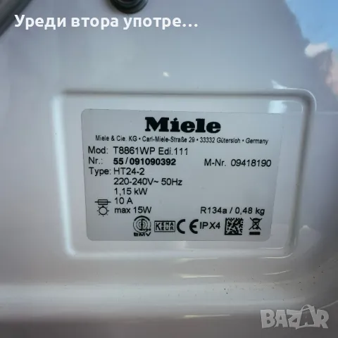 Компресорна сушилня Miele Edition 111, снимка 6 - Сушилни - 48977745