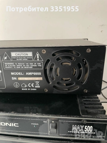 Професионален усилвател Konig AMP6000, снимка 5 - Ресийвъри, усилватели, смесителни пултове - 53588881