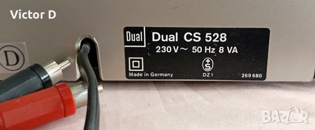 DUAL CS 528 - Грамофон , снимка 13 - Грамофони - 51169492