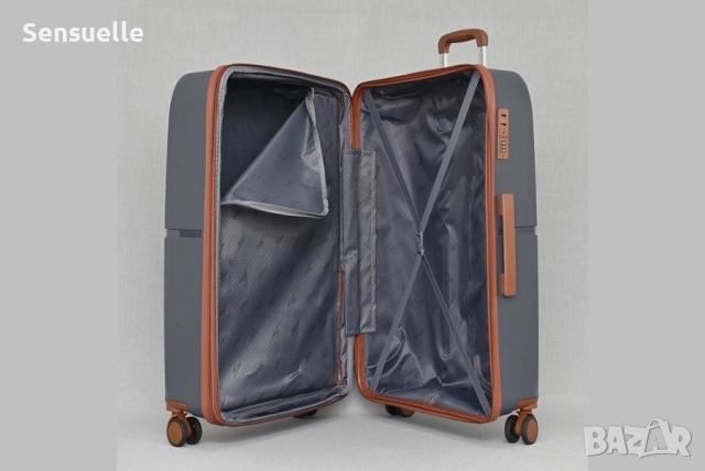 Комплект от 3 куфара - Полипропилен, снимка 4 - Куфари - 52586007