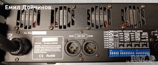 4 канални Усилватели Lab Gruppen FP 10000Q, снимка 8 - Ресийвъри, усилватели, смесителни пултове - 37931034