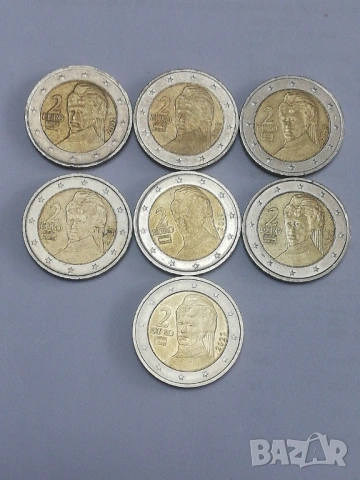 лот 2 евро-Австрия различни години