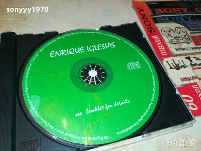 ENRIQUE IGLESIAS CD 1008251158, снимка 14 - CD дискове - 51315327