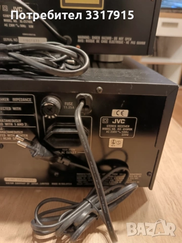 Ресийвър JVC RX-816R и CD Player JVC XL-Z574 -, снимка 5 - Ресийвъри, усилватели, смесителни пултове - 53788048