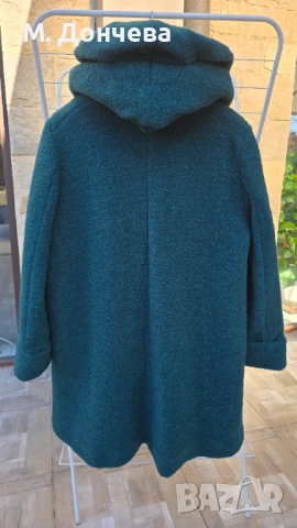 Дамско вълнено палто 2ХЛ-3ХЛ , снимка 2 - Палта, манта - 53699355