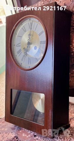 Механичен стенен часовник с махало Metron, снимка 2 - Антикварни и старинни предмети - 46256987