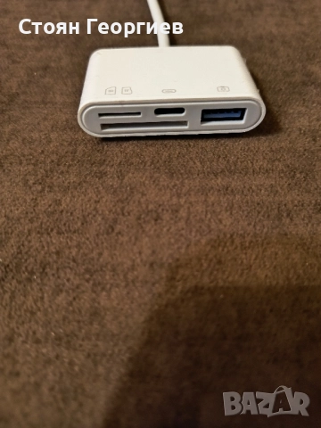 Чисто нов адаптер четец на SD карти, снимка 3 - Друга електроника - 52448029