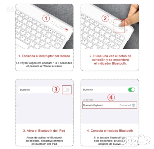Калъф за таблет + клавиатура Samsung Galaxy Tab S10 Plus/ S10+ 12.4'' 2024, Samsung Galaxy Tab S9 FE, снимка 5 - Друга електроника - 52957066
