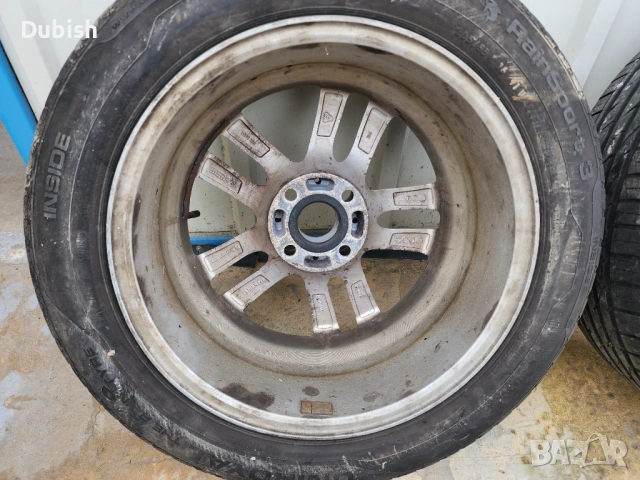 Джанти Ronal KBA 44619 16x7.5j et35 4x108mm , снимка 8 - Гуми и джанти - 53459641