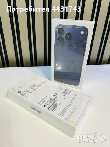 iPhone 17 Pro Max 1TB (РЕПЛИКА) Deep Blue, снимка 4 - Apple iPhone - 52633283