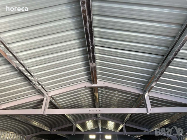 Сглобяем гараж/складово помещение, възможност за заключване, отлично състояние, снимка 3 - Гаражи и паркоместа - 53707904