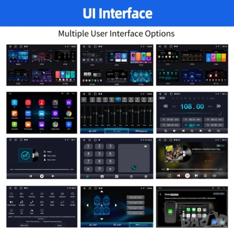 Mercedes Benz E-Klasse W211, CLS W219, W463 9” 2-DIN мултимедия с Android’15 4GB/64GB , снимка 7 - Аксесоари и консумативи - 53053904