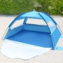 Къмпинг / плажна палатка с отвори за проветрение и размери - 200х150х130 см подходяща за 2-3 души, снимка 5