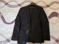 Hugo Boss BOSS костюм Super 120, размер 48, нов с етикет, черен, снимка 1