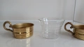 Комплект от две чаши с подстакани на немската марка Kassack.  , снимка 7