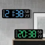 Дигитален Светещ Часовник с големи цифри, снимка 3