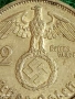 Сребърна монета 2 райхсмарки 1939г. Германия Трети Райх с Свастика за КОЛЕКЦИОНЕРИ 52550, снимка 3