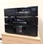 🔉Ретро аудио сет KENWOOD - крайно стъпало KM-992 + предусилвател KT-992 + триглав дек KX-7030🔉, снимка 2